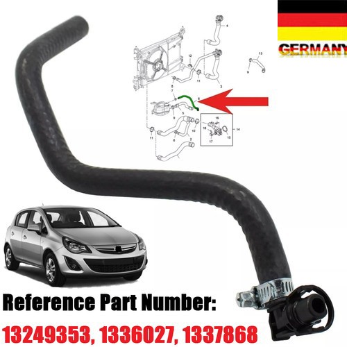 Für opel kühlerschlauch - für,
