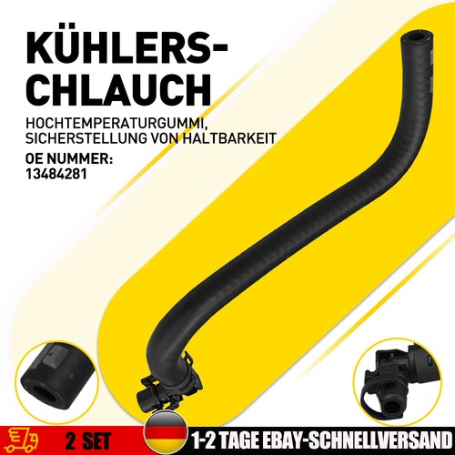 Kühlwasserschlauch - 2x,