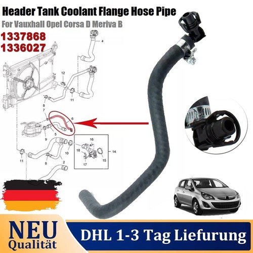 Für opel kühlerschlauch - für,